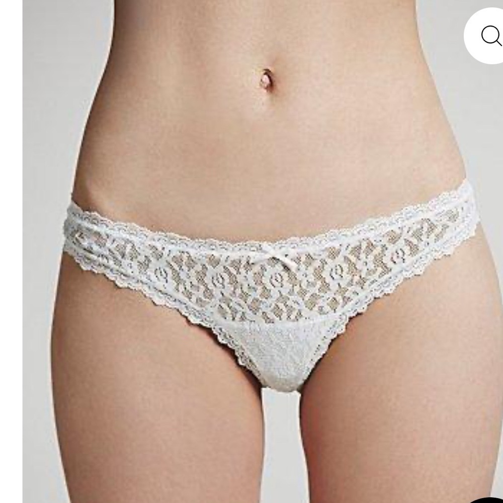 Elegant Ivory Lace Panties by Free People